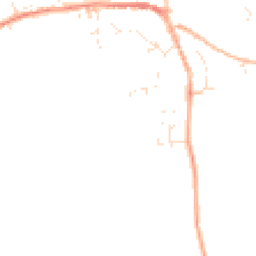 Daytime road noise heatmap for EX20 2FS