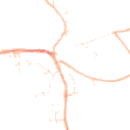 Daytime road noise heatmap for EX20 2HB