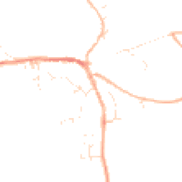 Daytime road noise heatmap for EX20 2HN