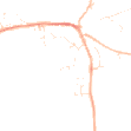 Daytime road noise heatmap for EX20 2HQ
