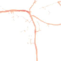 Daytime road noise heatmap for EX20 2HW