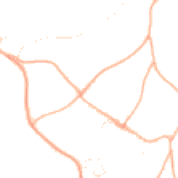 Daytime road noise heatmap for EX20 2JW