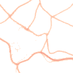 Daytime road noise heatmap for EX20 2JZ