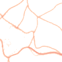 Daytime road noise heatmap for EX20 2LA