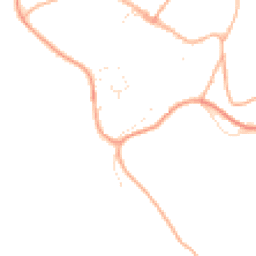 Daytime road noise heatmap for EX20 2LF