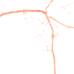Daytime road noise heatmap for EX20 2NA