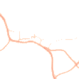 Daytime road noise heatmap for EX20 2NB