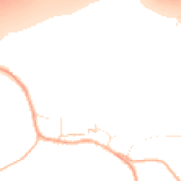 Daytime road noise heatmap for EX20 2NG