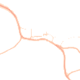 Daytime road noise heatmap for EX20 2NW