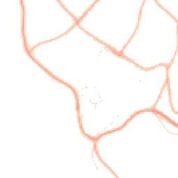 Daytime road noise heatmap for EX20 2NY
