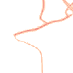 Night-time road noise heatmap for EX20 2RN