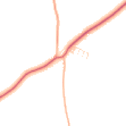 Daytime road noise heatmap for EX20 2SN