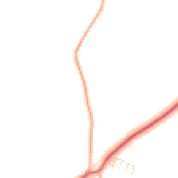 Daytime road noise heatmap for EX20 2SW