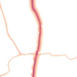 Daytime road noise heatmap for EX20 3AH