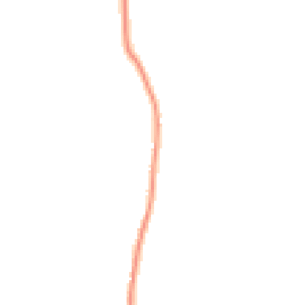 Night-time road noise heatmap for EX20 3FG