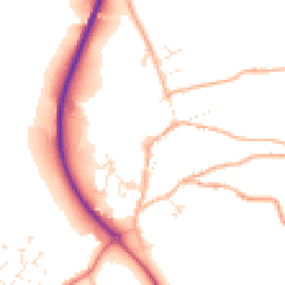 Daytime road noise heatmap for EX20 3JN