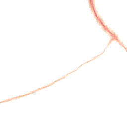 Night-time road noise heatmap for EX20 3NB