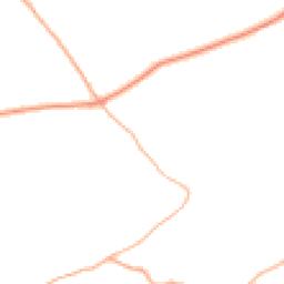 Daytime road noise heatmap for EX20 4DU