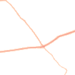 Daytime road noise heatmap for EX20 4DX