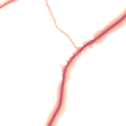 Daytime road noise heatmap for EX20 4HL