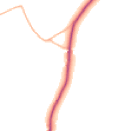 Daytime road noise heatmap for EX20 4HQ