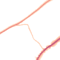 Daytime road noise heatmap for EX20 4HW