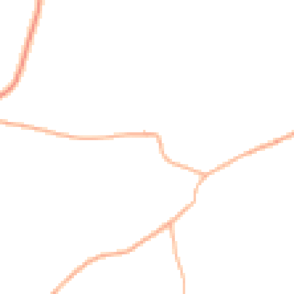 Daytime road noise heatmap for EX20 4NY