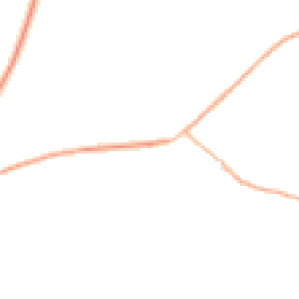 Daytime road noise heatmap for EX20 4PB