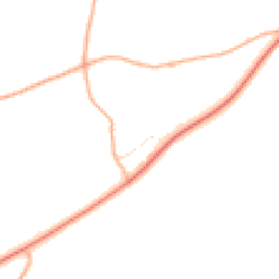 Daytime road noise heatmap for EX20 4QB