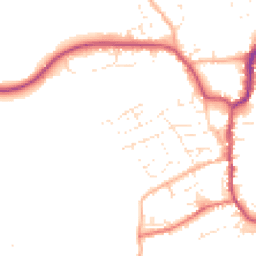 Daytime road noise heatmap for EX22 6AG