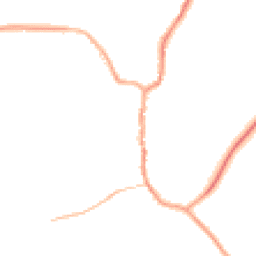 Night-time road noise heatmap for EX22 6AN