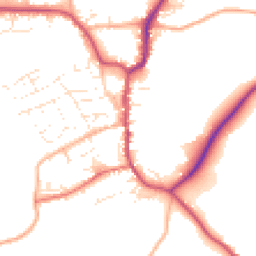 Daytime road noise heatmap for EX22 6AR