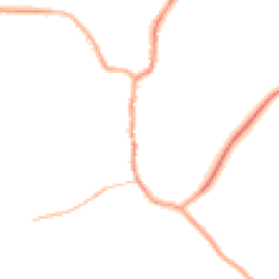 Night-time road noise heatmap for EX22 6AS