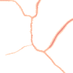 Night-time road noise heatmap for EX22 6AU