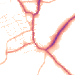 Daytime road noise heatmap for EX22 6AX