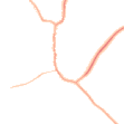 Night-time road noise heatmap for EX22 6AX