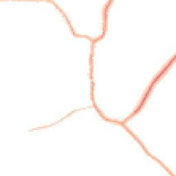 Night-time road noise heatmap for EX22 6AZ