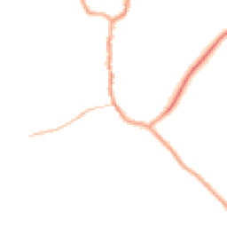 Night-time road noise heatmap for EX22 6BS