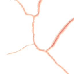 Night-time road noise heatmap for EX22 6BT