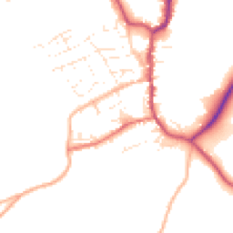Daytime road noise heatmap for EX22 6DE