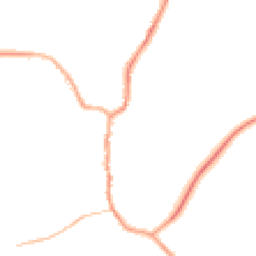 Night-time road noise heatmap for EX22 6EH
