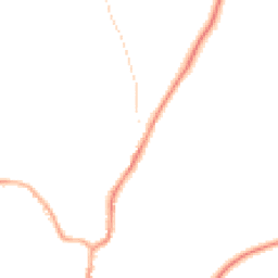 Night-time road noise heatmap for EX22 6EZ