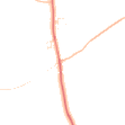 Daytime road noise heatmap for EX22 6FF