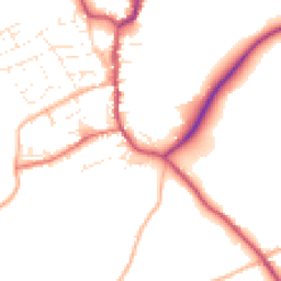 Daytime road noise heatmap for EX22 6LR