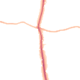Daytime road noise heatmap for EX22 6QJ