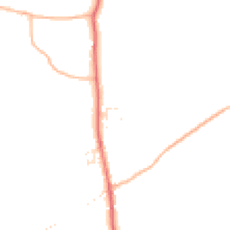 Daytime road noise heatmap for EX22 6TQ