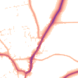 Daytime road noise heatmap for EX22 6YR