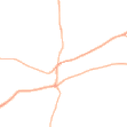 Daytime road noise heatmap for EX22 7AG