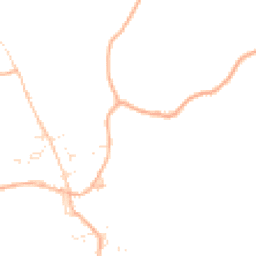 Daytime road noise heatmap for EX22 7AX