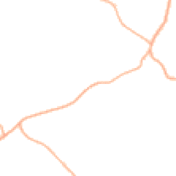 Daytime road noise heatmap for EX22 7DA